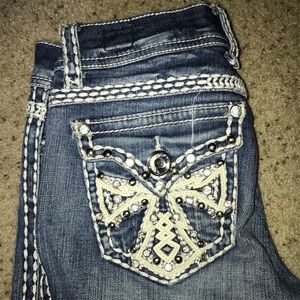 Gently used jeans
